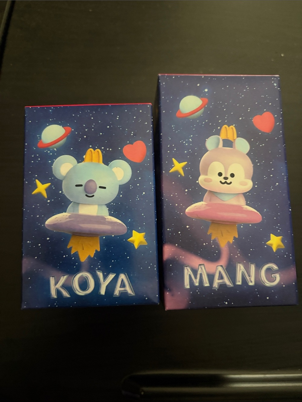 BT21 KOYA and MANG (McDonald’s) NEW in boxes